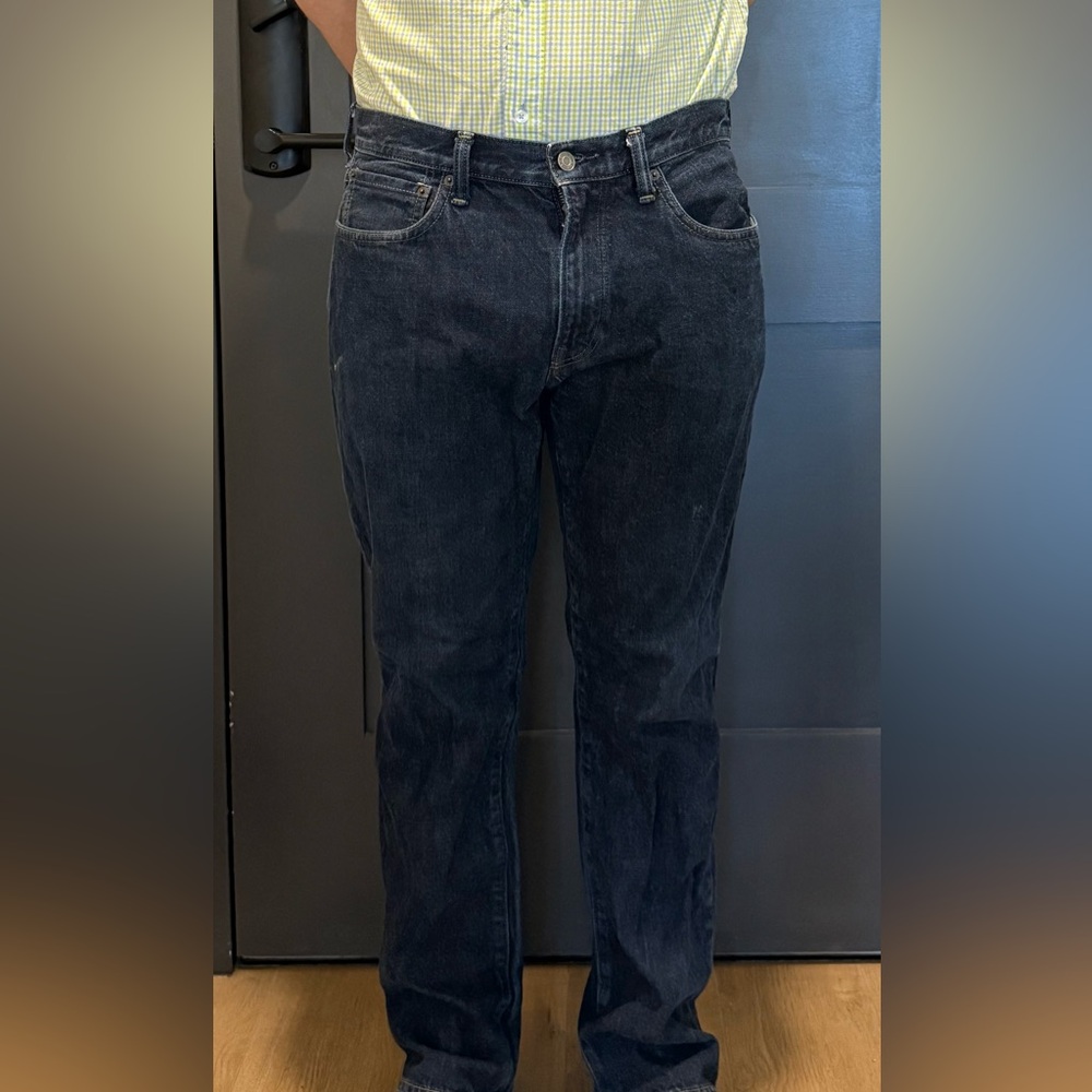 GAP Blue Straight Jeans Classic Denim